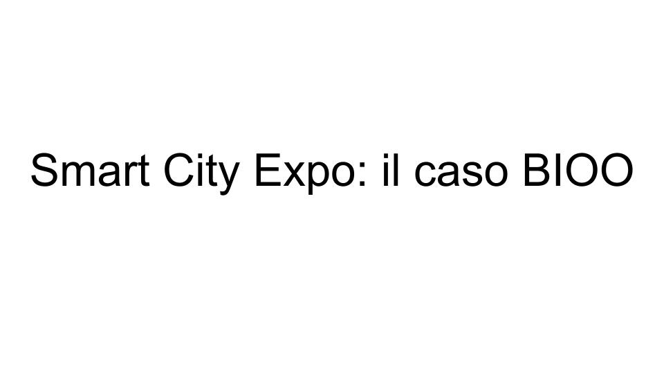 Smart City Expo: il caso Bioo – Electricity Nature che produce energia dalle piante